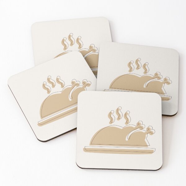 Item preview, Roast Turkey - Minimalist Style Simple Icon designed and sold by MKYArt.