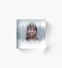 Missy Elliott Acrylic Block