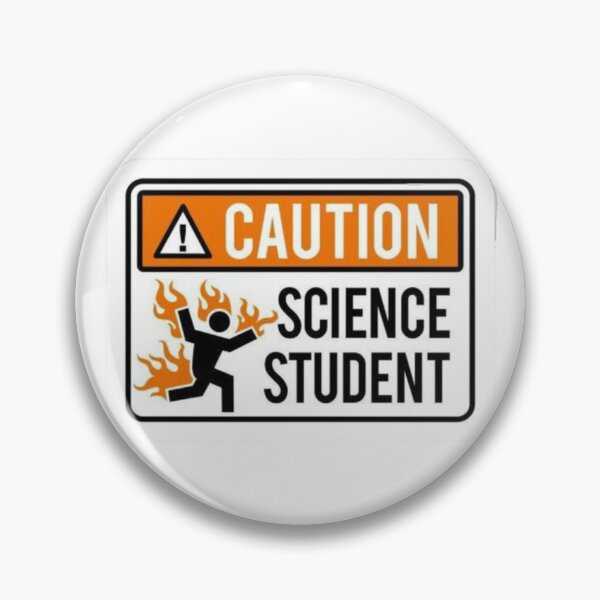 Item preview, CAUTION: Science Student designed and sold by oliviazielke123.