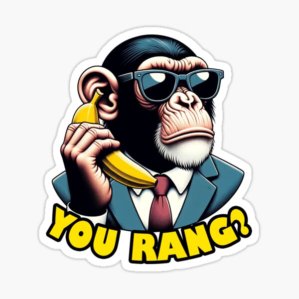 Item preview, Banana Call - You Rang? designed and sold by ChromeCraft.