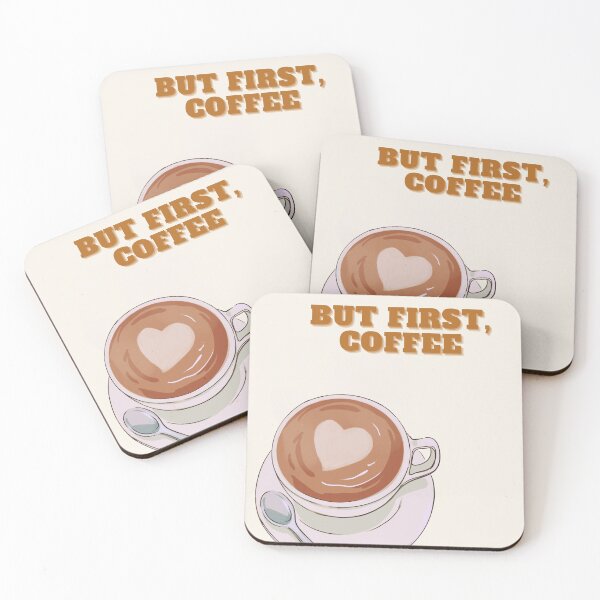 Item preview, But First, Coffee designed and sold by MissMabelsWorld.