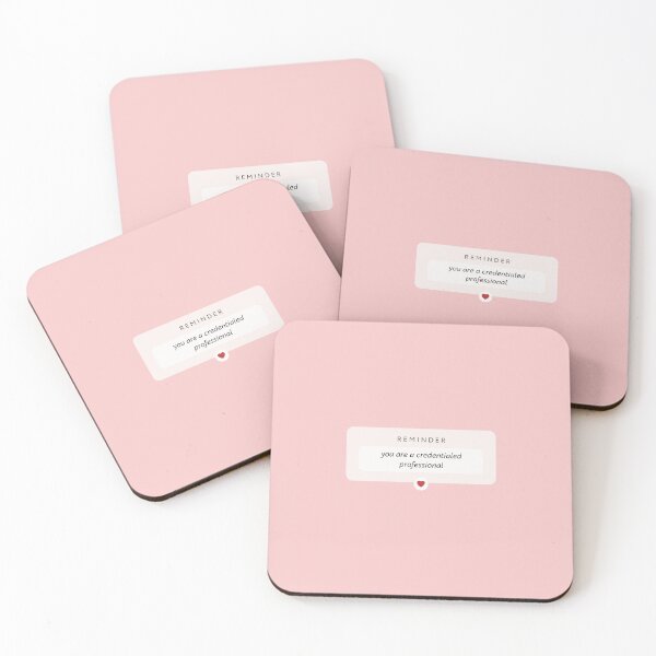 Item preview, reminder: credentialed professional designed and sold by evathemtbc.