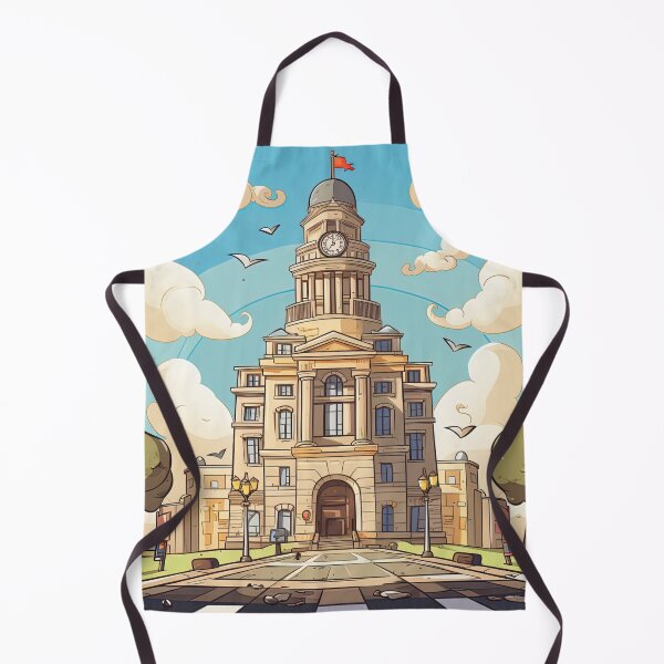 Item preview, City Hall | cute style designed and sold by ComicsFactory.