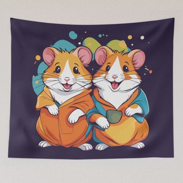 Item preview, Cute Hamsters designed and sold by WildlifeInc.