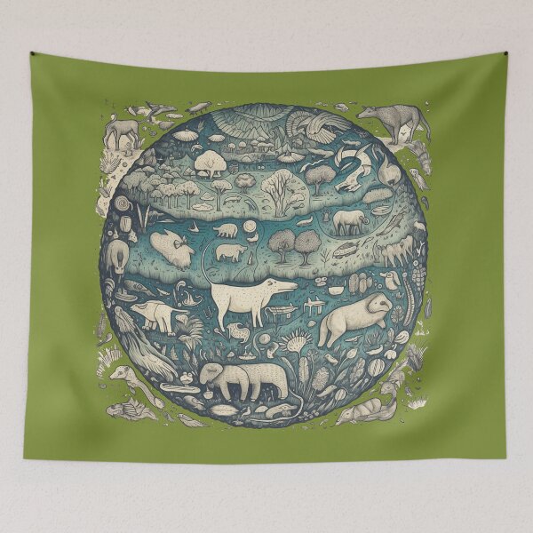 Item preview, EARTH #001 designed and sold by Fukuroku.