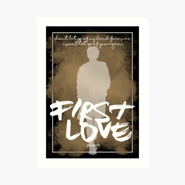 Suga First Love Art Print