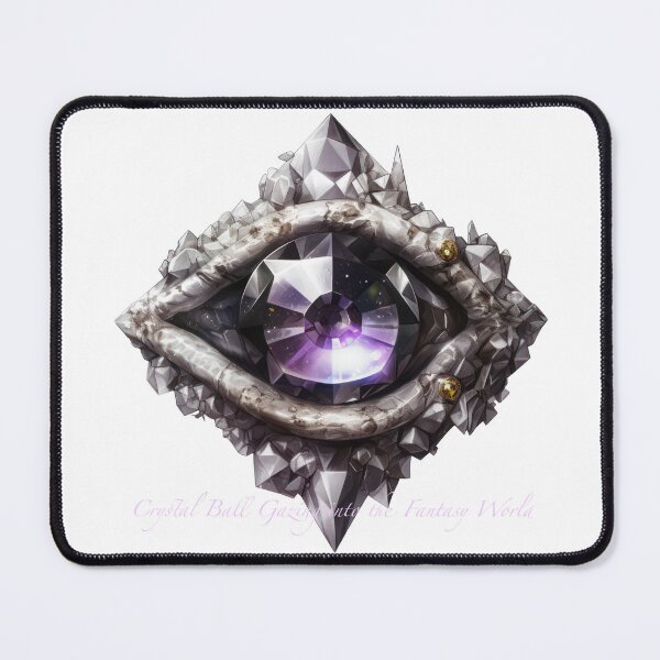 Item preview, Crystal Ball Going into the Fantasy World designed and sold by whitebirchmerch.
