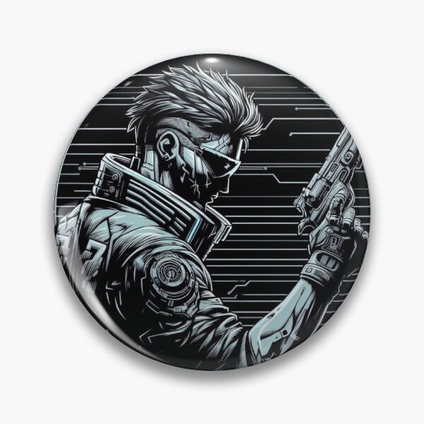 Item preview, Cyberpunk Merc designed and sold by borzja.