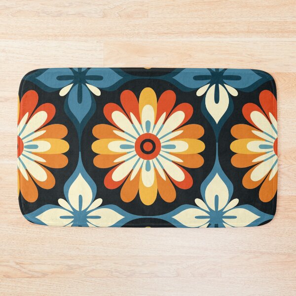 Item preview, Mid Century Modern Retro Bold Floral  designed and sold by MidModMaison.