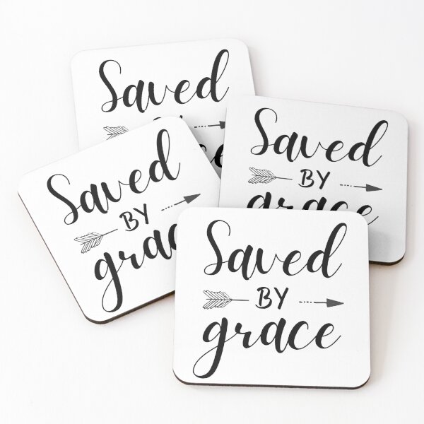 Item preview, Saved by Grace - Christian designed and sold by touchofbasic.
