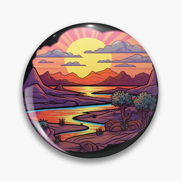Item preview, Desert Sunset Mirage Savannah designed and sold by meganohm.