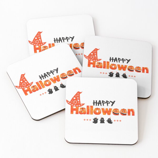 Item preview, vintage happy halloween, halloween ghosts, retro happy halloween, gift for friends and family designed and sold by LALALAKKOLOVE.