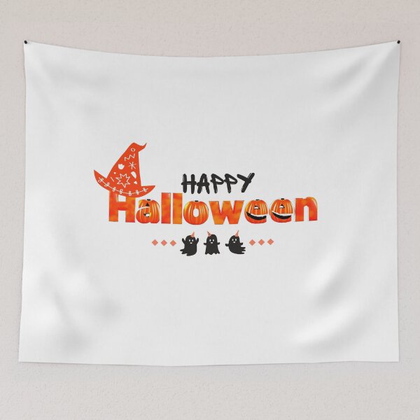 Item preview, vintage happy halloween, halloween ghosts, retro happy halloween,  gift for friends and family designed and sold by LALALAKKOLOVE.