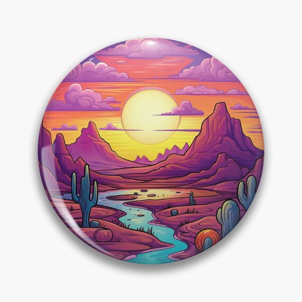 Item preview, Sunset Desert Oasis Serenity designed and sold by meganohm.