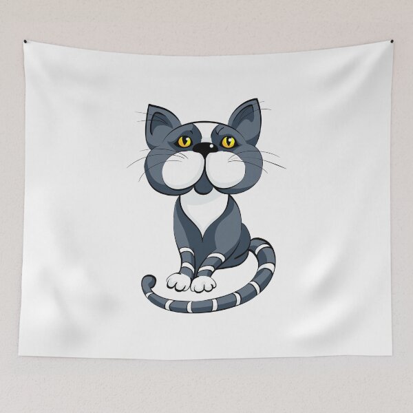 Item preview, cat designed and sold by kavalenkavart.