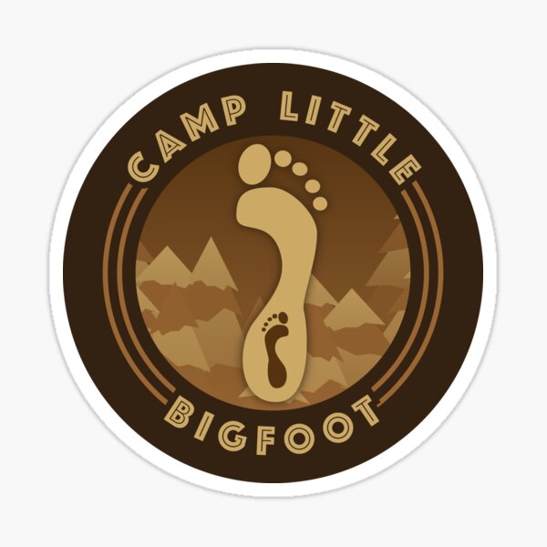 Camp Little Bigfoot Sticker