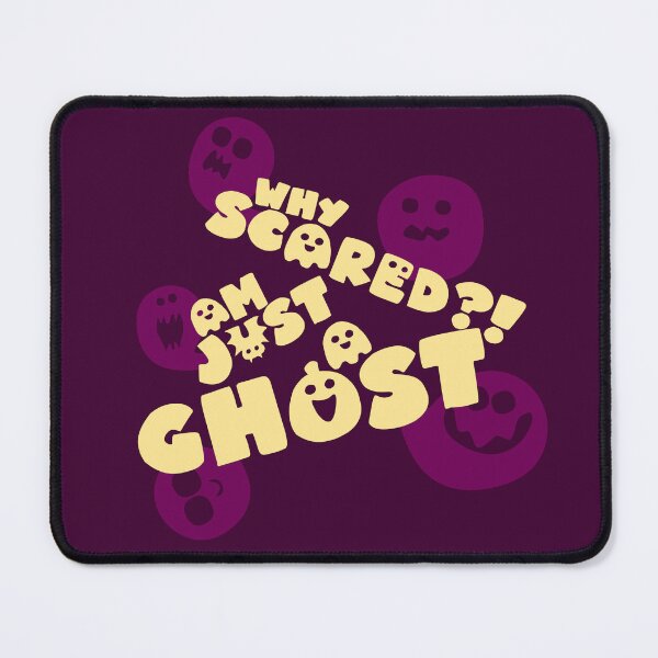 Item preview, R2 - DarkSanctuary - Happy Halloween -Why Scared?! Am Only A Ghost designed and sold by YaraDeyaaElDeen.