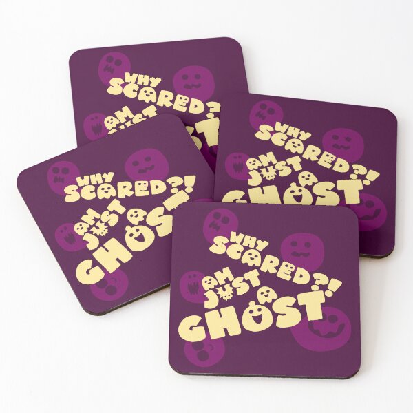 Item preview, R2 - DarkSanctuary - Happy Halloween -Why Scared?! Am Only A Ghost designed and sold by YaraDeyaaElDeen.