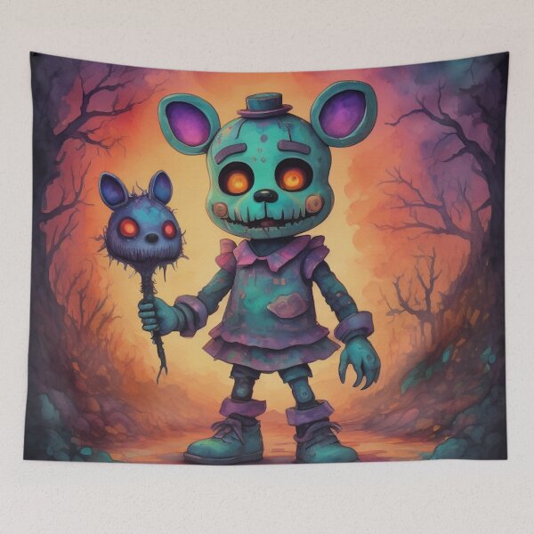 Item preview, 5 Nites Teddy with Toy Head designed and sold by Andi-R-Tunley.