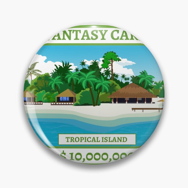 Item preview, Tropical Island Fantasy Card designed and sold by OutrageousTM.