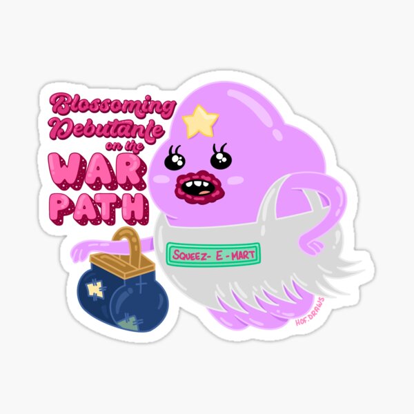 Fan Art de la Princesa Grumosa del Espacio Pegatina