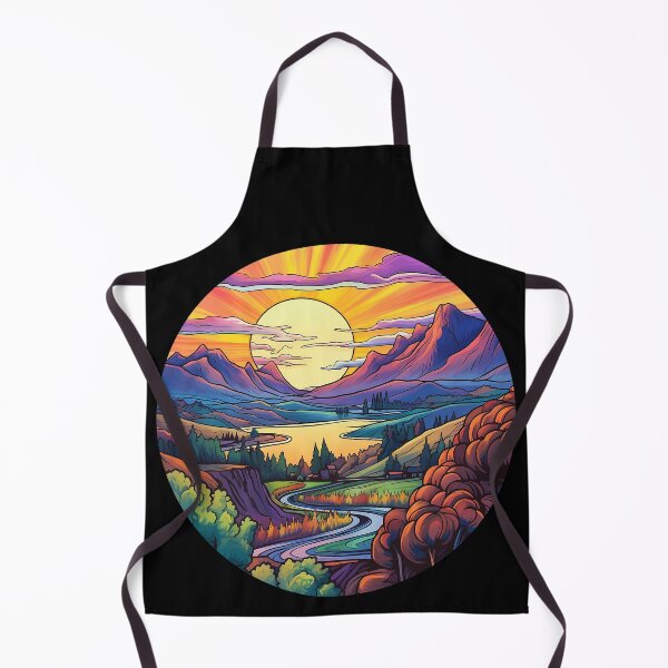Item preview, Psychedelic Okanagan Escape Canadian British Columbia designed and sold by meganohm.