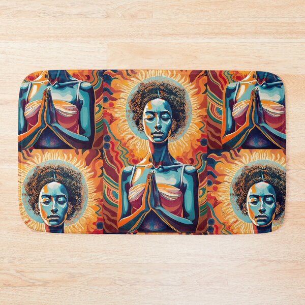 Item preview, praying woman designed and sold by GFORCE_SHOP.