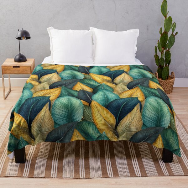 Item preview, Mezcla de follaje vibrante de caleidoscopio tropical designed and sold by 89BLACK.