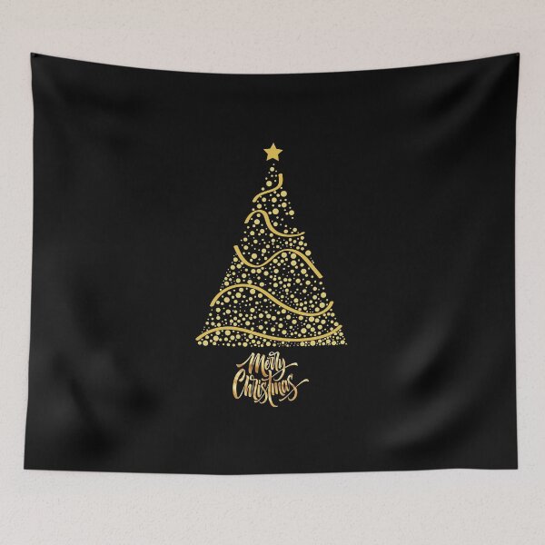 Item preview,  gold merry christmas gift for friends and family designed and sold by LALALAKKOLOVE.