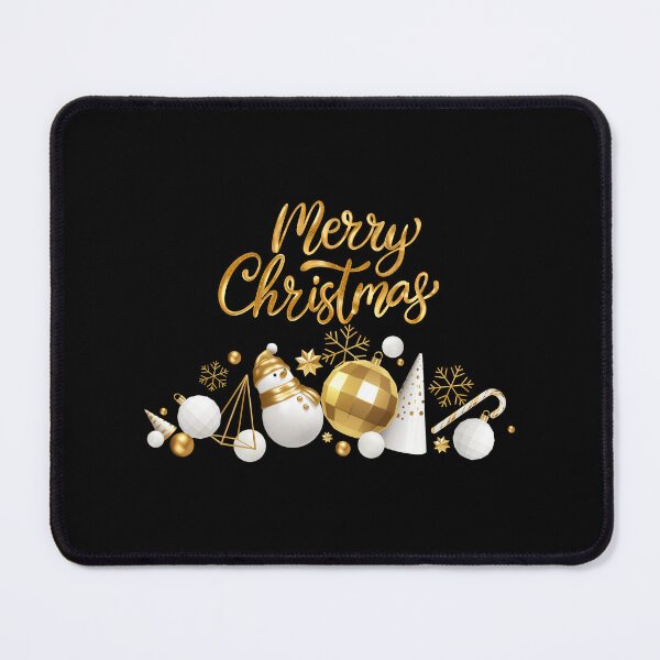 Item preview, gold merry christmas gift for friends and family designed and sold by LALALAKKOLOVE.