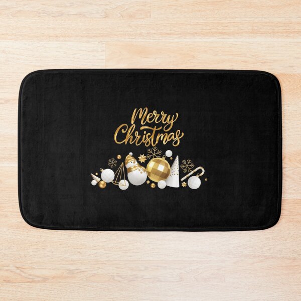 Item preview, gold merry christmas gift for friends and family designed and sold by LALALAKKOLOVE.