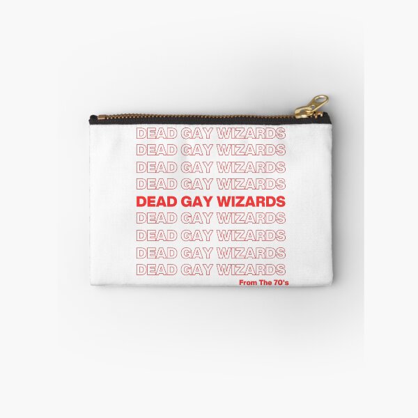 Item preview, Dead Gay Wizards From The 70's designed and sold by fairyringsart.