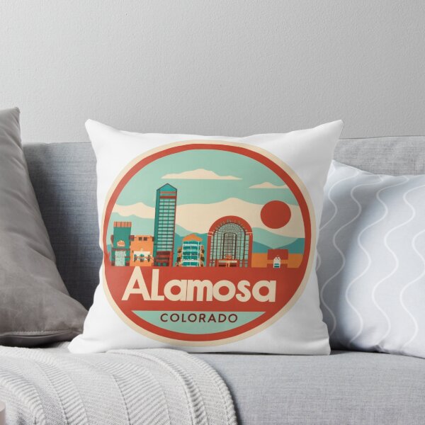 Item preview, Alamosa, Colorado | City Drawing 3 designed and sold by CircinusStore.