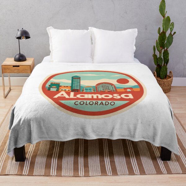 Item preview, Alamosa, Colorado | City Drawing 3 designed and sold by CircinusStore.
