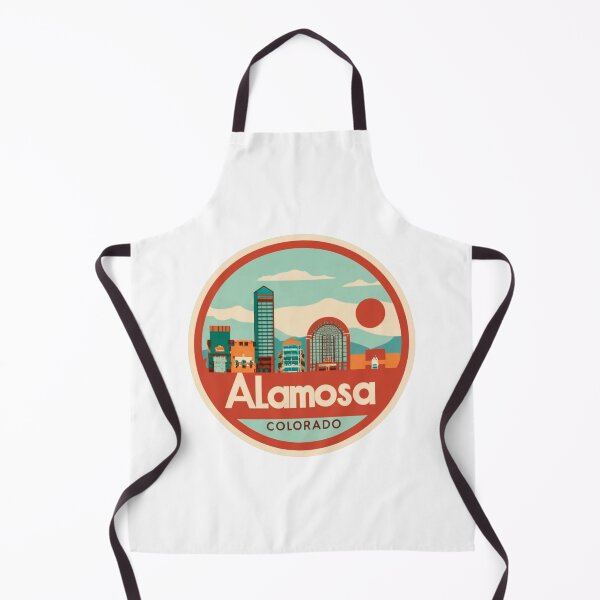 Item preview, Alamosa, Colorado | City Drawing 3 designed and sold by CircinusStore.