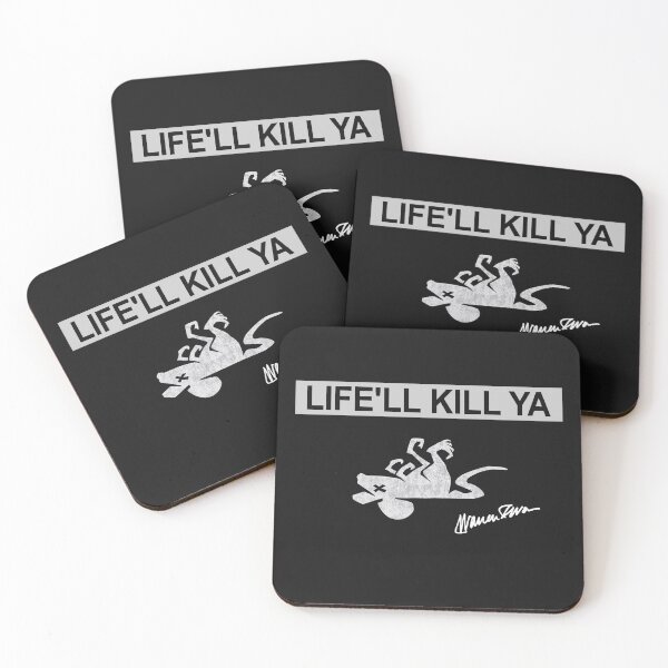 Item preview, Life'll Kill Ya designed and sold by Corinne Alexa Jackson.