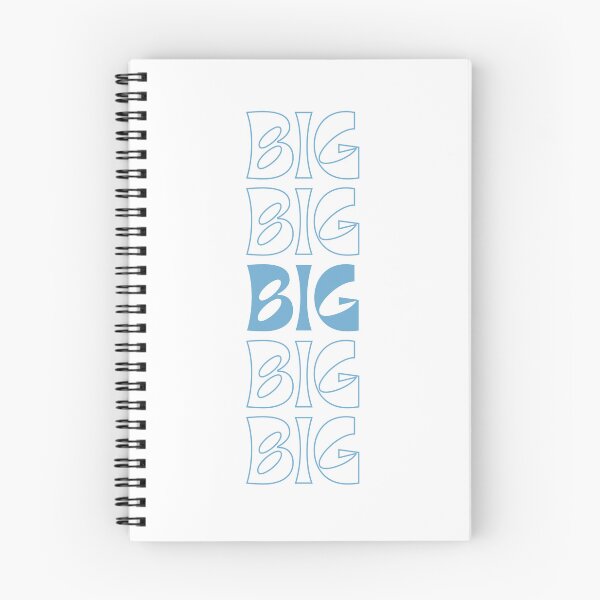 Item preview, Big/Little Letters Stack - Light Blue "Big" designed and sold by Jenna Cage.