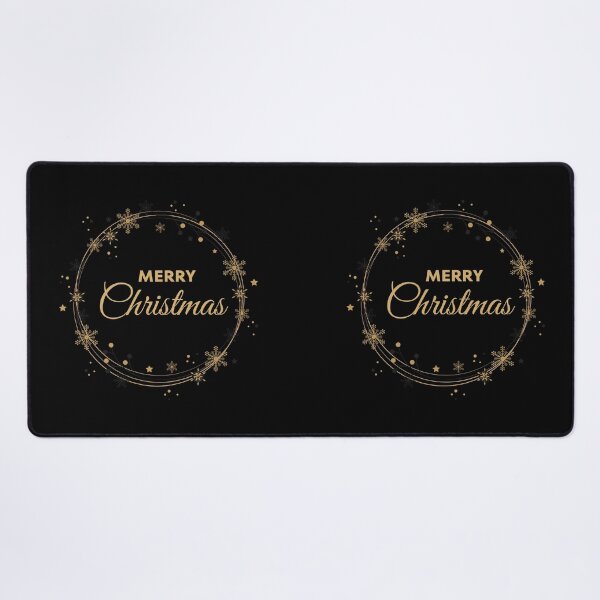 Item preview, gold merry christmas gift for friends and family designed and sold by LALALAKKOLOVE.