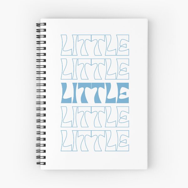 Item preview, Big/Little Letters Stack - Light Blue "Little" designed and sold by Jenna Cage.