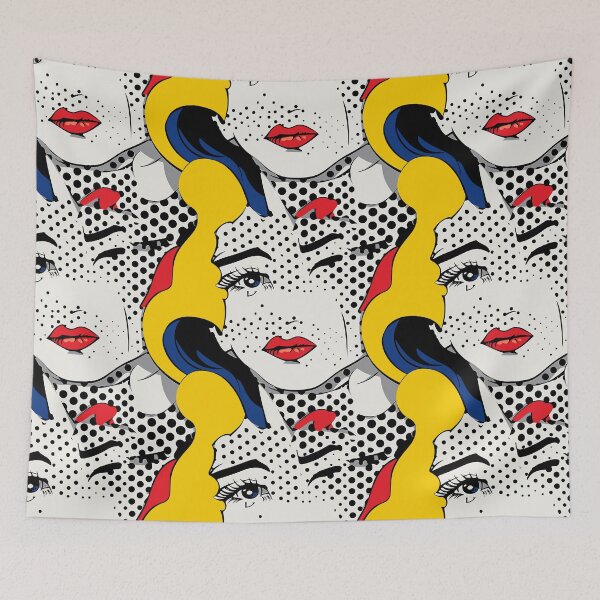 Item preview, Retro Comic Pop Art Portrait designed and sold by ShantyShawn.