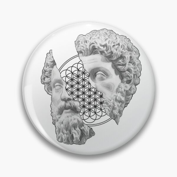 Item preview, Marcus Aurellius Flower of Life designed and sold by hoodrattats.