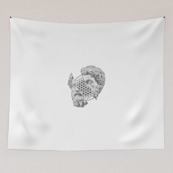 Item preview, Marcus Aurellius Flower of Life designed and sold by hoodrattats.