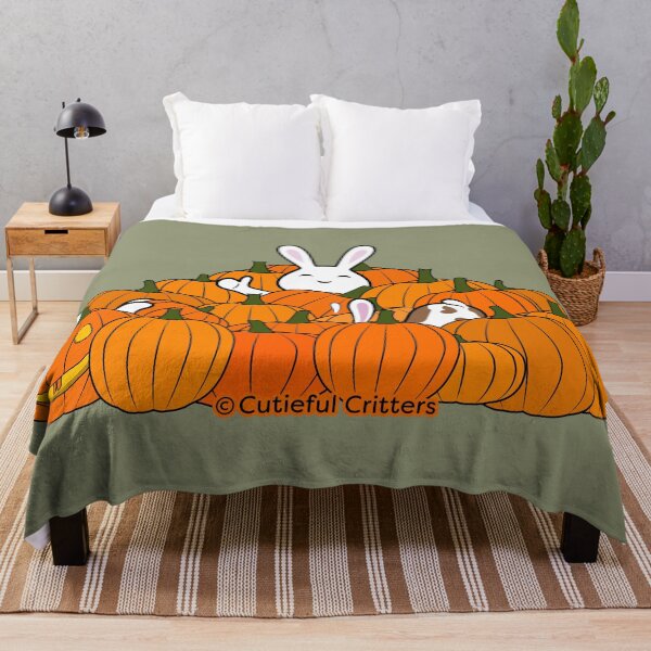 Item preview, Hoppy Pumpkin Season  designed and sold by Cutieful Critters.