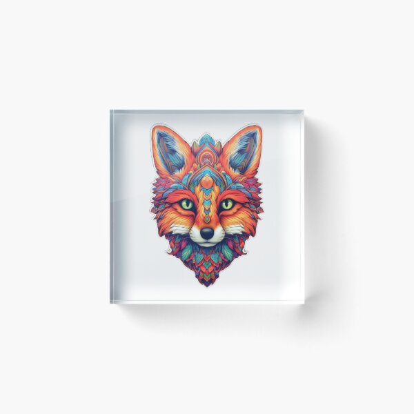 Item preview, Cute Red Fox with Bright Colored Fur designed and sold by GODS4US.