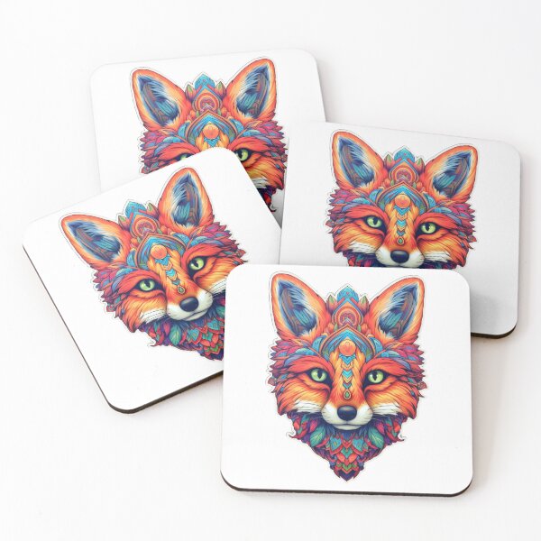 Item preview, Cute Red Fox with Bright Colored Fur designed and sold by GODS4US.