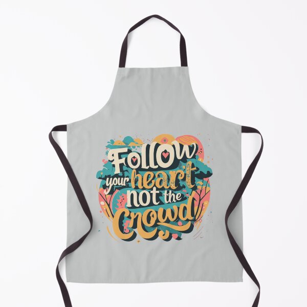 Item preview, Follow Your Heart Not the Crowd - Inspirational Quotes About Motivation designed and sold by MindfulVisionz.