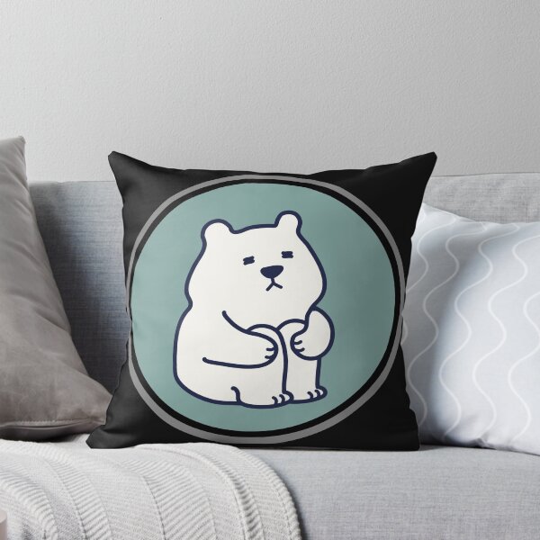 Item preview, a bear pattern, a crouching bear, Mint background designed and sold by zzzozzo.