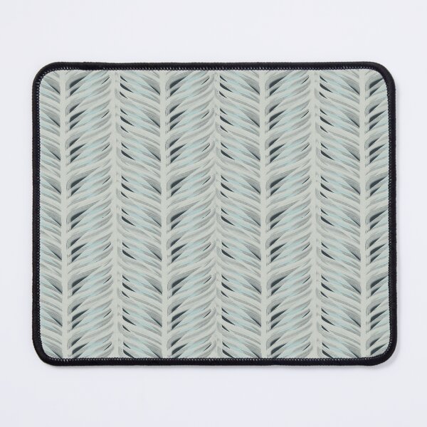 Item preview, Blue and Green Leafy Chevron  designed and sold by TanglePatch.