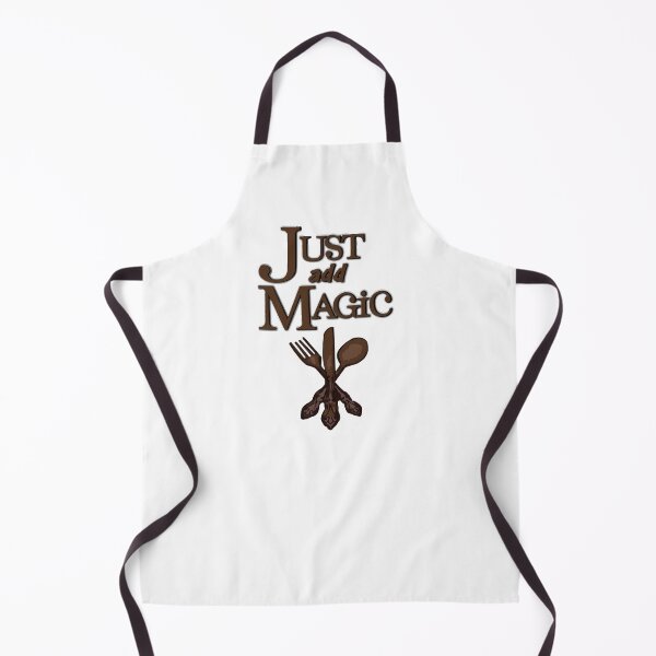 Item preview, Just Add Magic with Chuck's cookbook logo designed and sold by BeckyinOR.