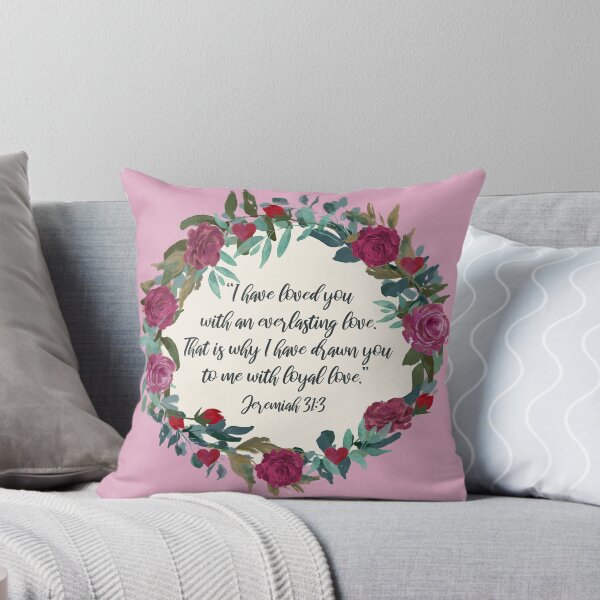 Item preview, Jeremiah 31:3 (Roses) designed and sold by Paper Bee Gift Shop.